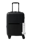 Kit Mala de Bordo 10 Kg Preta + Bomba de Sucção Elétrica Portátil