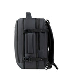 Kit de Mochila de Viagem Attack Preta e Bomba de Sucção Elétrica Portátil