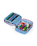 Mochila Temático Tropical com Mochila de Rodinhas + Lancheira + Estojo