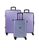 Conjunto Malas de Viagem Dynasty P, M e G ABS Rodas 360