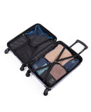 Conjunto Malas de Viagem Dynasty P, M e G ABS Rodas 360