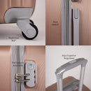 Conjunto de Malas P M G para Viagem Internacional