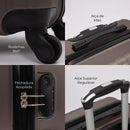 Conjunto de Malas P M G para Viagem Internacional