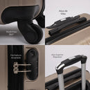 Conjunto de Malas P M G para Viagem Internacional