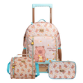 Mochila Tema Animal Fashion com Mochila + Lancheira + Estojo Box